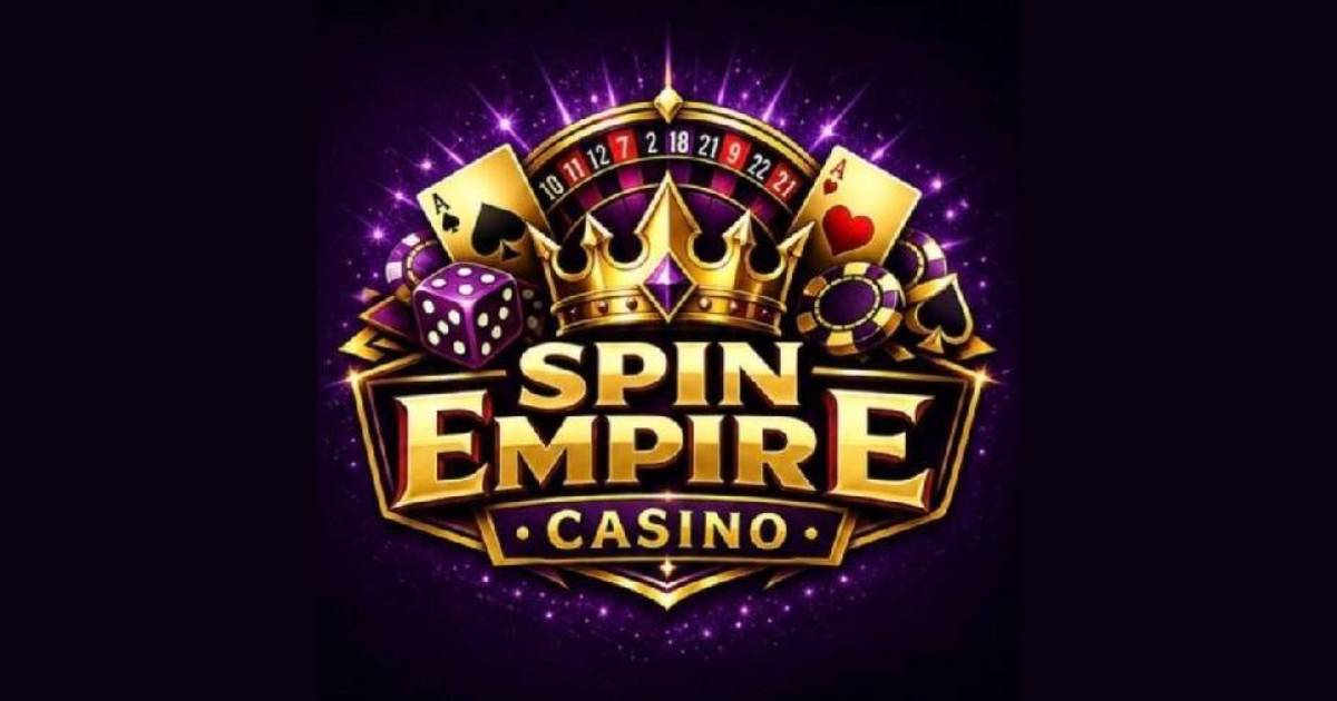 Main hero banner for Spin Empire Casino showing online slots for Filipino players